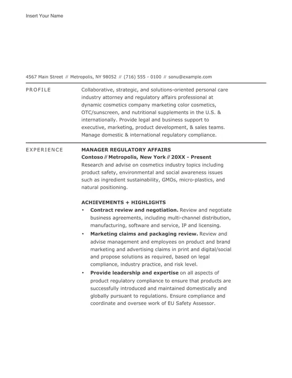 Get the most current Bold attorney resume form now