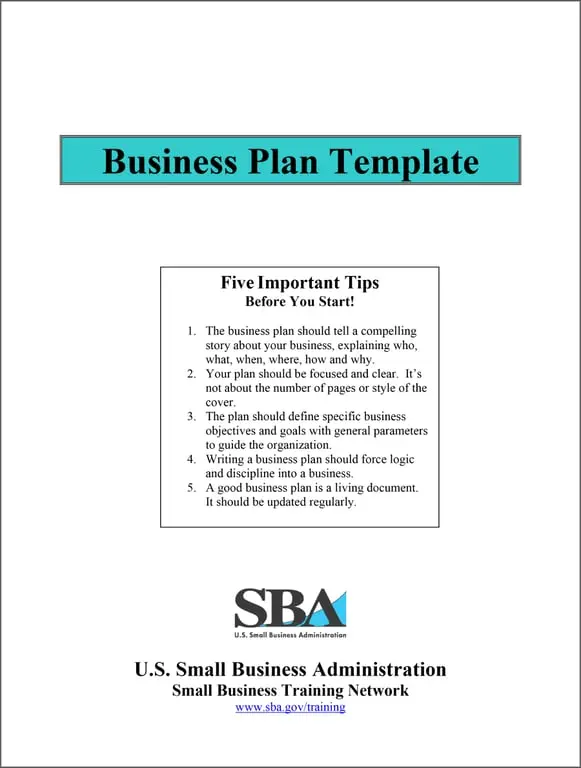 Get the most current Structured Business Planning Document form now