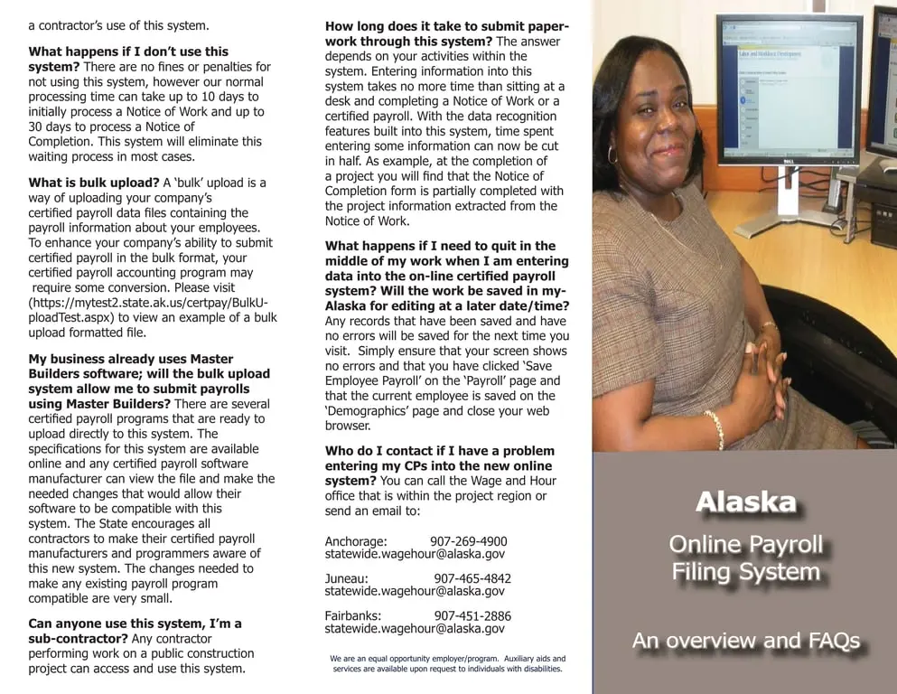 Get the most current Alaska Online Payroll Filing System Overview form now